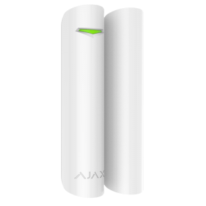 Ajax DOORPROTECT PLUS Detector magnético e detector de vibração sem fios branco
