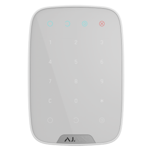 Ajax KEYPAD Teclado wireless bidirecional branco para alarme Ajax