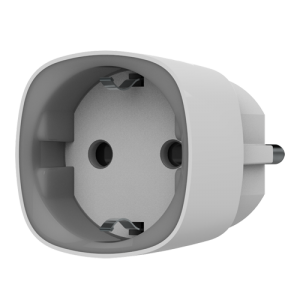 AJAX SOCKET Tomada inteligente com controlo remoto para alarma Ajax branco