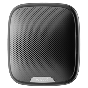 Ajax STREETSIREN-B Sirene exterior wireless para alarmes Ajax color preto