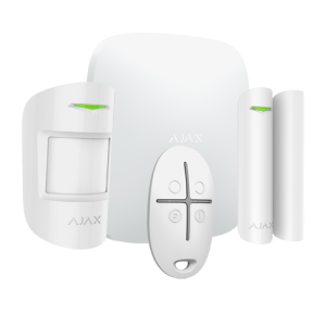 Kit de alarme wireless Ajax AJ-HUBKIT-W color Branco