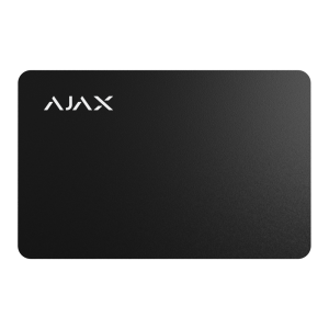 Ajax PASS Cartão de Acesso sem Contacto preto