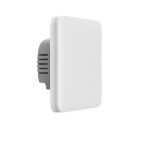 Painel AJAX LIGHTSWITCH 1G e pacote de relés para interruptor de luz simples cor branco