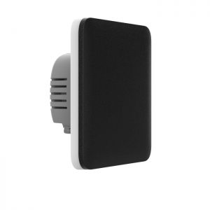 Painel AJAX LIGHTSWITCH 1G e pacote de relés para interruptor de luz simples cor preto